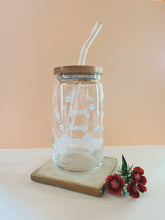 Load image into Gallery viewer, Just Keep Growing 16oz Glass Cup