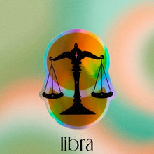 Load image into Gallery viewer, Holographic Zodiac Sticker