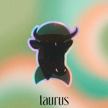 Load image into Gallery viewer, Holographic Zodiac Sticker