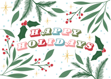 Load image into Gallery viewer, Happy Holidays Greeting Card
