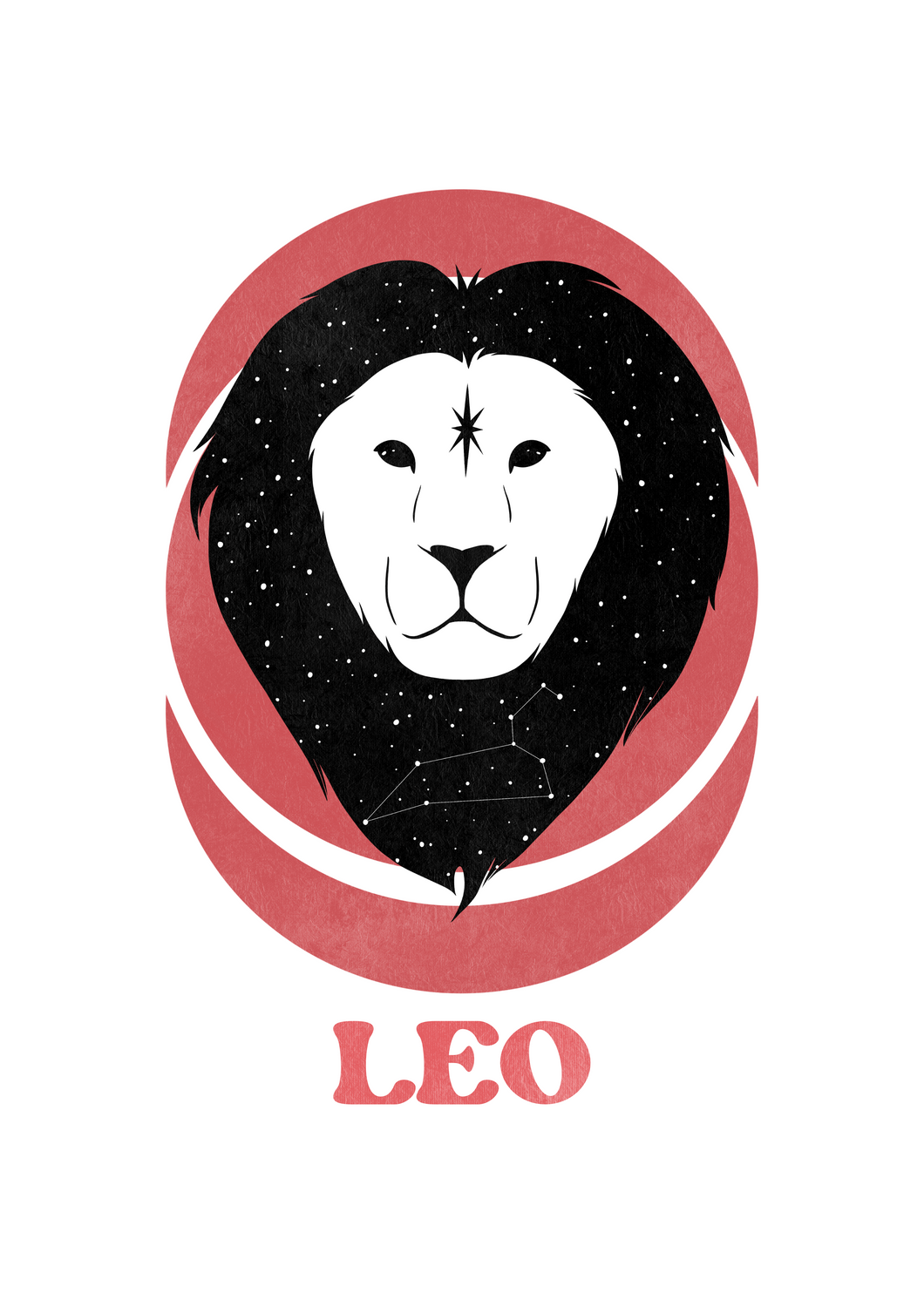 Leo Greeting Card